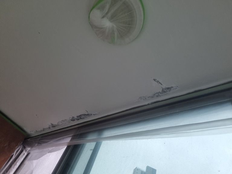용인 왕산리동신  윗집 누수로 인한  공사