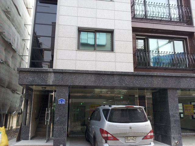 남양주 별내  신축 빌라 계단작업 입니다.