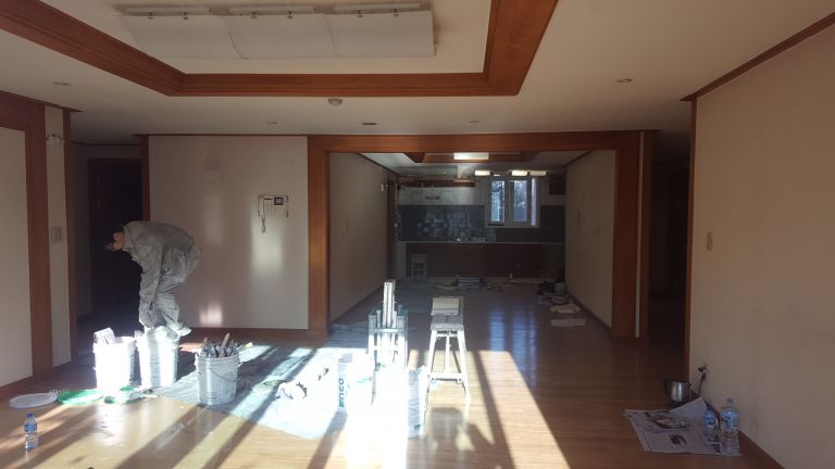 분당 서현동 삼성아파트 작업사진 입니다